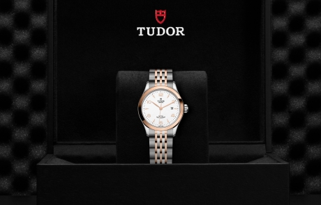 TUDOR 1926 nestled in its presentation box, symbolizing the watch's premium status.