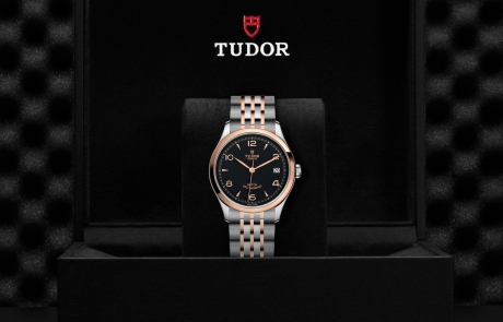 TUDOR 1926 nestled in its presentation box, symbolizing the watch's premium status.