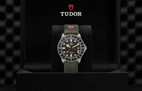 TUDOR PELAGOS FXD nestled in its presentation box, symbolizing the watch's premium status.