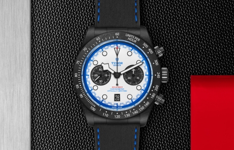 TUDOR Daring Watches displayed in a flat lay view emphasizing its design and craftsmanship.