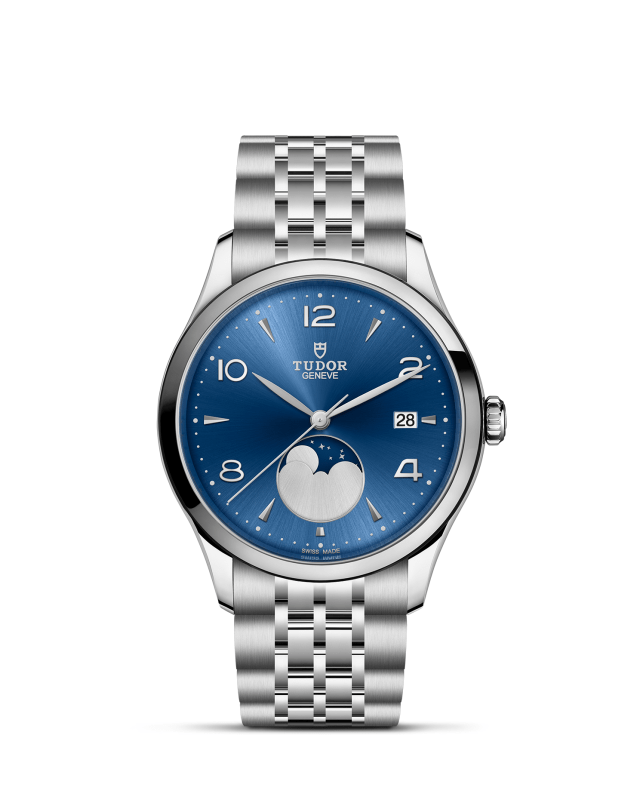 TUDOR 1926 presented upright against a white grid, focusing on its refined aesthetics.